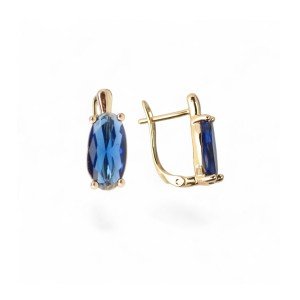 18k Gold Plated Earrings – Elegant Birthday Gift Idea