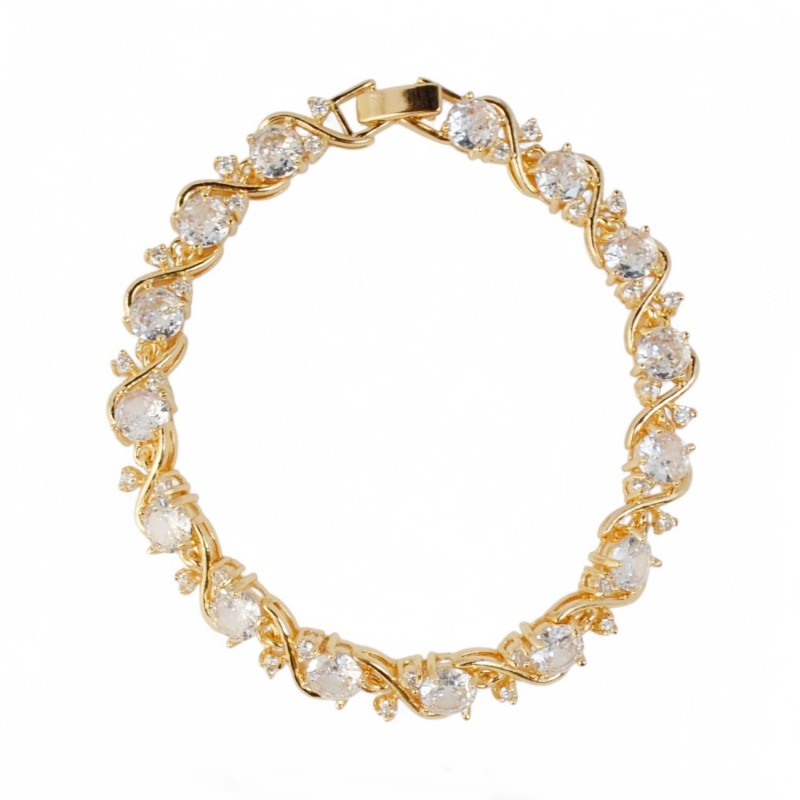 Chic 18k Gold Plated Bracelet – A Birthday Surprise Gift idea-Bracelets-Jewelry for women