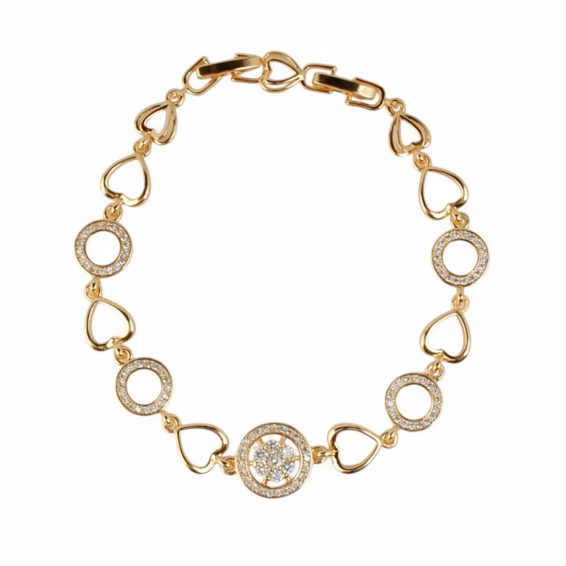 Elegant 18k Gold Plated Bracelet – Thoughtful Gift for Her-Bracelets-Jewelry for women