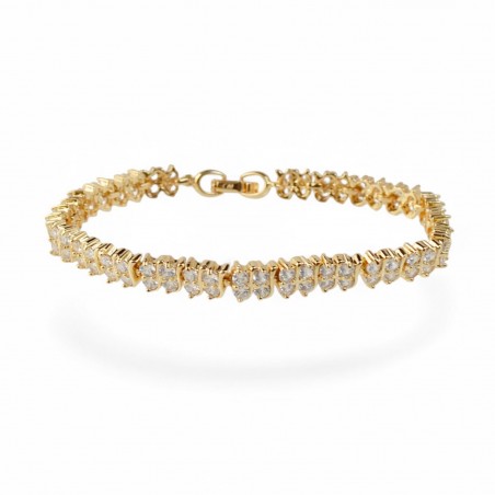 Glamorous 18k Gold Bracelet – Birthday Gift for Women-Bracelets-Jewelry for women