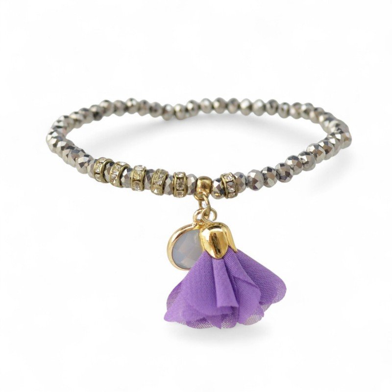 Natural Glass Beads Bracelet: A Beautiful Birthday Surprise-Bracelets-Jewelry for women