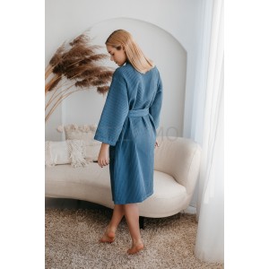 Vyriškas vaflinis chalatas „Ramybės laikas“ – pirk internetu-Drabužiai moterims ir vyrams-GOWEHA