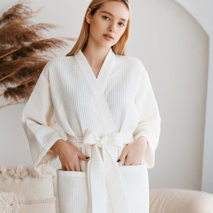 Baltas chalatas tinkantis vestuvėms-Drabužiai moterims ir vyrams-GOWEHA