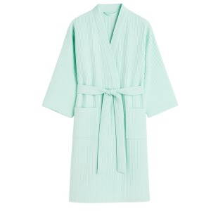 Žydros spalvos chalatai mergvakariui-Drabužiai moterims ir vyrams-GOWEHA