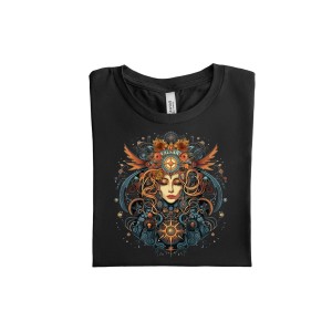 Juodi marškinėliai kelionėms ir išvykoms ir puiki dovana jai-Drabužiai moterims ir vyrams-GOWEHA