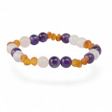 Delicate Healing Gemstone Bracelet – Gift for Her-Bracelets-Jewelry for women