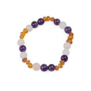 Delicate Healing Gemstone Bracelet – Gift for Her-Bracelets-Jewelry for women