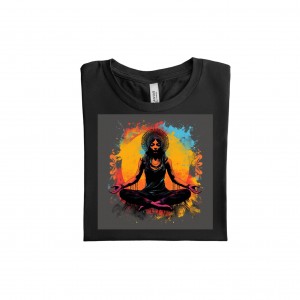 „Juoda linija“ moderni marškinėlių serija moterims-Drabužiai moterims ir vyrams-GOWEHA