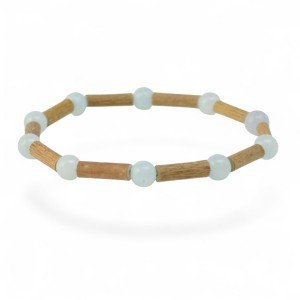 Jadeito Apyrankė iš karoliukų – dovana gimtadieniui-Bracelets-Jewelry for women