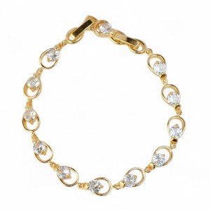 18k Gold Plated Bracelet – Gorgeous Gift for Her-Bracelets-Jewelry for women