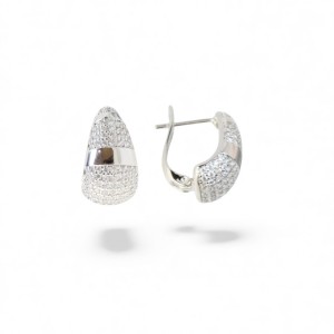 Silver Plated Earrings for Women – Classic Style-Earrings-Jewelry for women