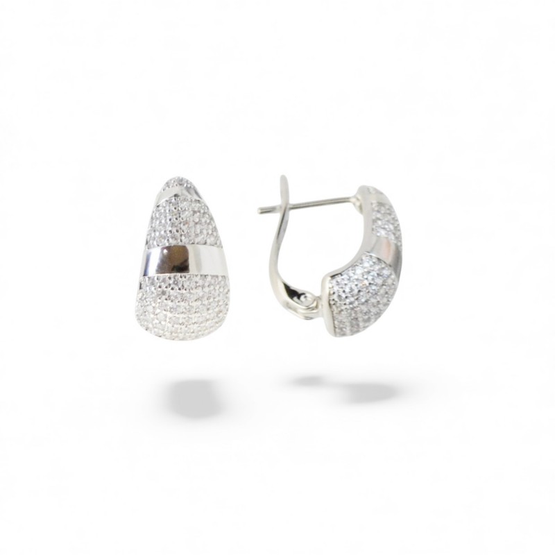 Silver Plated Earrings for Women – Classic Style-Earrings-Jewelry for women