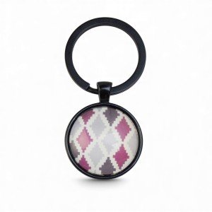 Cabochon Keychain Pendant – Romantic Gift for Anniversary-Accessories and scarves-Home