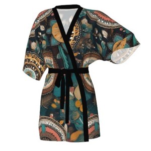 Šilkiniai kimono chalatai moterims tinka kiekvienai dienai-Drabužiai moterims ir vyrams-GOWEHA