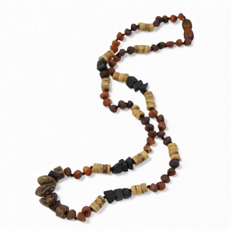 Genuine Baltic Amber Necklace – Unique Jewelry Piece-Necklaces-Jewelry for women