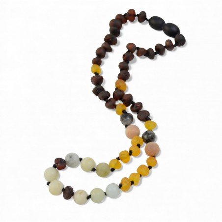 Baltic Amber Necklace 33 cm – Great Gift Idea for Children-Necklaces-Jewelry for women