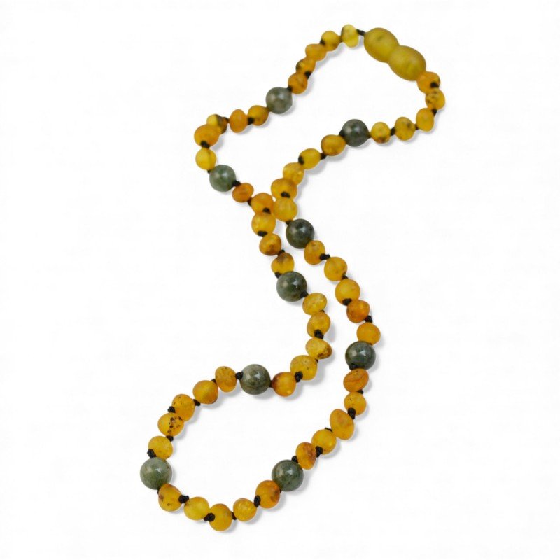 Baltic Amber Necklace – Warm Gift Idea for a Child-Necklaces-Jewelry for women