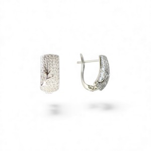 Silver Plated Earrings – Feminine Jewelry Gift-Earrings-Jewelry for women