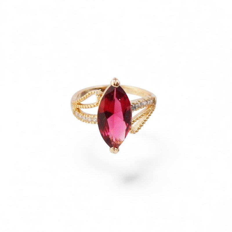 Elegant 18K Gold Plated Ring – Perfect Gift for Mom-Rings-Jewelry for women