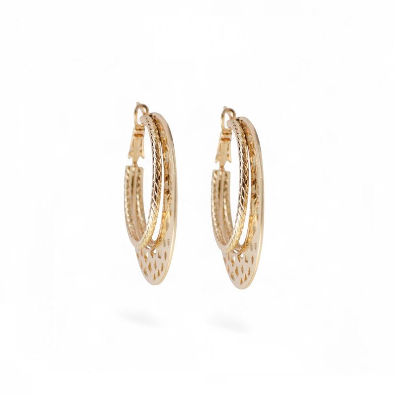 18k Gold Plated Earrings – Special Moment Elegant Gift