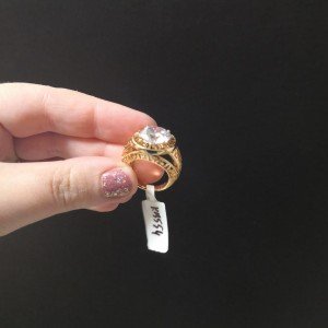 Medicininio metalo žiedas – elegancija, kuri tinka visoms-Žiedai-Papuošalai moterims internetu