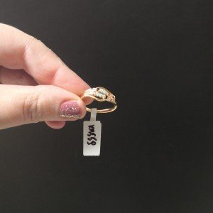 Medicininio metalo žiedas – elegancija tavo kasdienybėje-Žiedai-Papuošalai moterims internetu