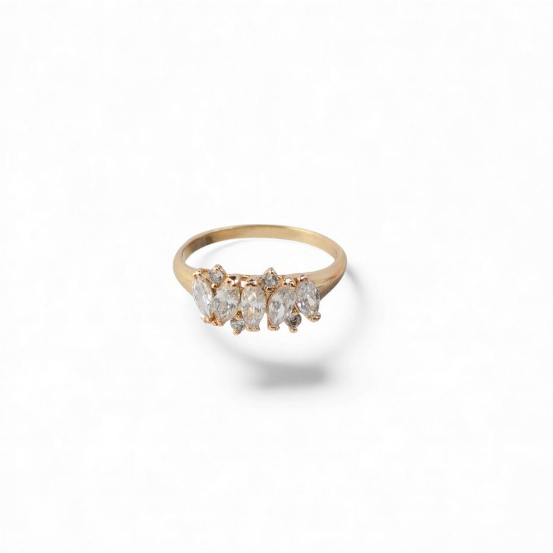 18K Gold Plated Ring – Elegant Keepsake for Her-Rings-Jewelry for women