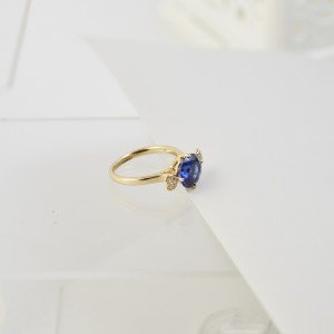 18K gold plated Ring – Timeless Gold Ring for Her-Rings-Jewelry for women