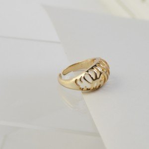 18K Gold Ring – Birthday Keepsake for Her-Rings-Jewelry for women