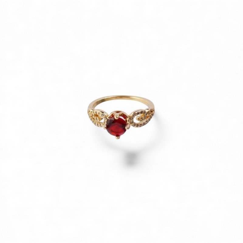 18K Gold Plated Ring – Timeless Gift Idea for Her-Rings-Jewelry for women