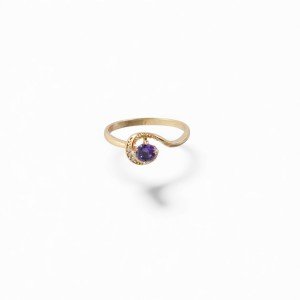 18K Gold Ring – Perfect Keepsake for Birthday or Anniversary-Rings-Jewelry for women