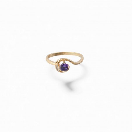 18K Gold Ring – Perfect Keepsake for Birthday or Anniversary-Rings-Jewelry for women