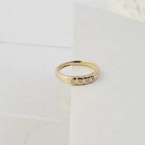 18K Gold Plated Ring – Mom Birthday or Special Day Gift-Rings-Jewelry for women