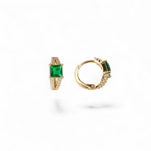 18k Gold Earrings – Charming Birthday Gift Idea-Earrings-Jewelry for women