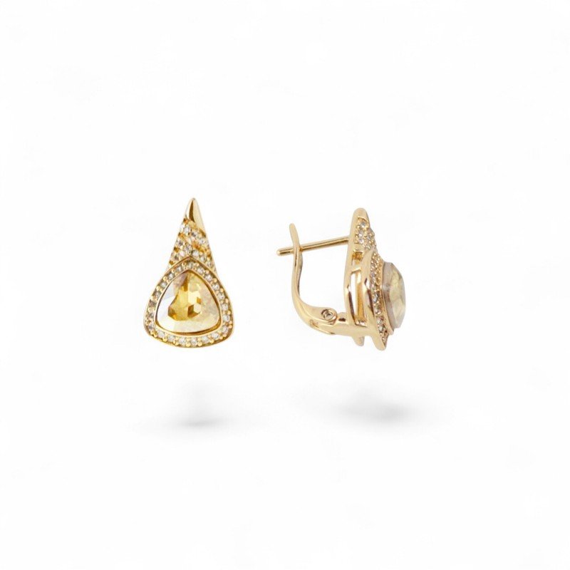 18k Gold Earrings – Birthday Special Gift
