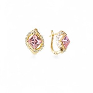 18k Gold Plated Earrings – Classic Elegant Women Gift