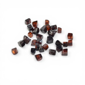 Baltic amber loose beads for jewelry making 30 pcs - Gem stone-Baltic Amber beads-Beads