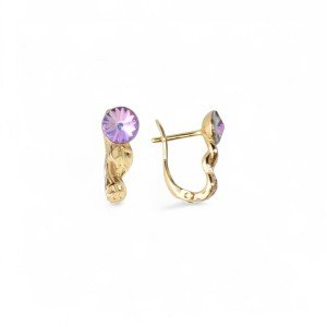 18k Gold Plated Earrings – Romantic Special Day Gift