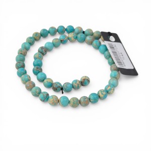 Natūralių karoliukų naujiena papuošalams gaminti 8 mm 1 gija-Akmeniniai karoliukai-Karoliukai