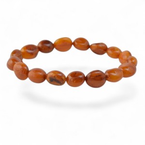 Baltic Amber Gem Bracelet: Handmade Jewelry Gift-From Baltic amber-Bracelets