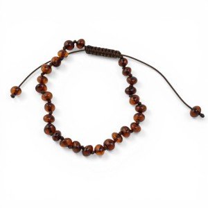 Baltic amber bracelet everyday wear - Gemstone bracelet-From Baltic amber-Bracelets