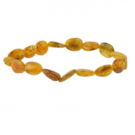 Amber Bracelet: Trendy and Minimalist Gift Idea-From Baltic amber-Bracelets