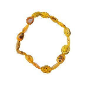 Amber Bracelet: Trendy and Minimalist Gift Idea-From Baltic amber-Bracelets