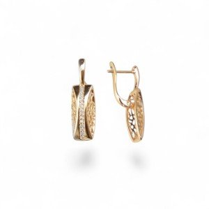 18k Gold Plated Earrings – Luxury Elegant Earrings