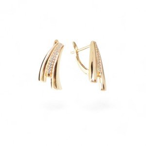 18k Gold Plated Earrings – Premium Birthday Gift