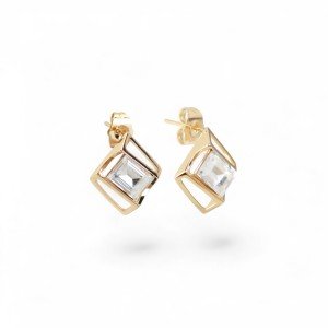 18k Gold Plated Earrings – Elegant Special Moment Gift