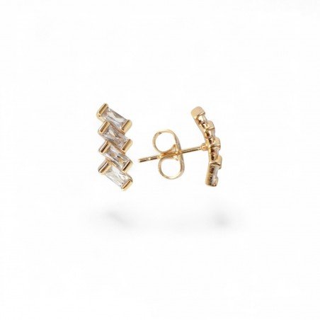 18k Gold Plated Earrings – Feminine Sensitive ears earrings-Earrings-Jewelry for women