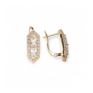 18k Gold Plated Earrings – Modern Elegant Earrings