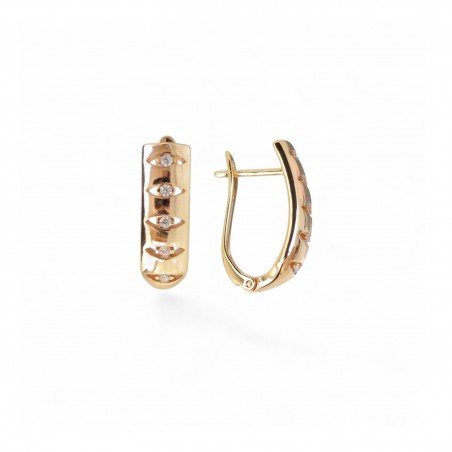18k Gold Plated Earrings – Stylish Gift Idea for Her
