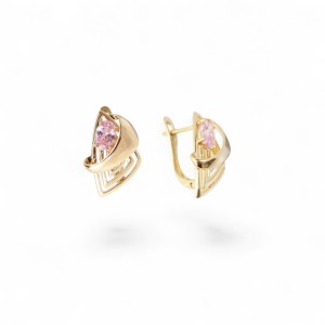 18k Gold Plated Earrings – Beautiful Luxury Sparkle Earrings-Earrings-Jewelry for women